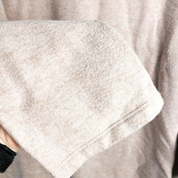 Zara Tan Crewneck Boxy Fit Sweater Small - Picture 5 of 8